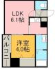 レジデンスタワー札幌4階5.7万円