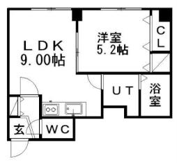 🉐敷金礼金0円！🉐函館本線 白石駅 徒歩15分