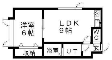 セイリングハウス南平岸 102｜北海道札幌市豊平区平岸三条１４丁目(賃貸アパート1DK・1階・32.00㎡)の写真 その2