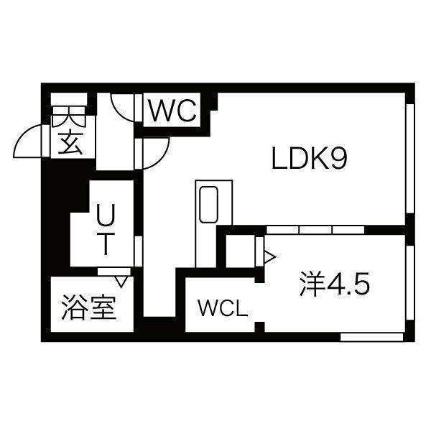 カーサＡＴ美園38 103｜北海道札幌市豊平区美園三条８丁目(賃貸マンション1LDK・1階・35.55㎡)の写真 その2