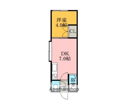 北海道札幌市豊平区美園五条１丁目(賃貸アパート1DK・2階・24.30㎡)の写真 その2