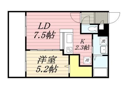 サンコート円山ガーデンヒルズ 703｜北海道札幌市中央区南六条西２６丁目(賃貸マンション1LDK・7階・34.73㎡)の写真 その2