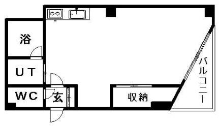 プレジール本郷 203｜北海道札幌市白石区本郷通２丁目北(賃貸マンション1R・2階・23.76㎡)の写真 その2