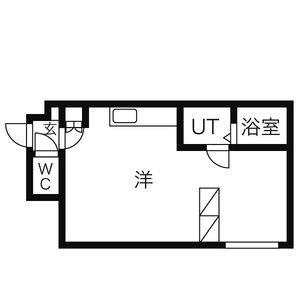 カメリア南郷 305｜北海道札幌市白石区南郷通２０丁目南(賃貸マンション1LDK・3階・35.06㎡)の写真 その2