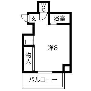 ユニバーシティコート平岸 905｜北海道札幌市豊平区平岸二条９丁目(賃貸マンション1R・9階・18.50㎡)の写真 その2