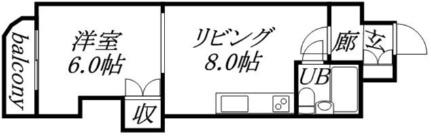 カーサ宮北 403｜北海道札幌市豊平区平岸三条９丁目(賃貸マンション2DK・4階・25.00㎡)の写真 その2