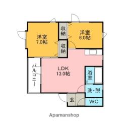 鷲別駅 6.5万円