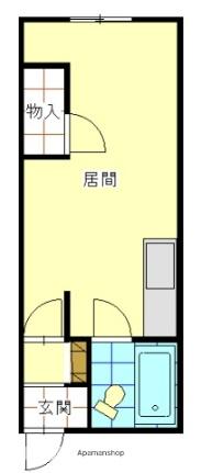 第2シャトウはまなす 501｜北海道北斗市七重浜８丁目(賃貸マンション1R・4階・22.15㎡)の写真 その2