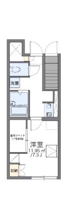 レオパレスひまわりII 112｜北海道函館市赤川町(賃貸アパート1K・1階・23.31㎡)の写真 その2