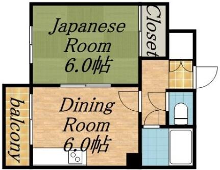 マンション丸隆 202｜北海道札幌市中央区南十七条西９丁目(賃貸マンション1DK・2階・28.05㎡)の写真 その2