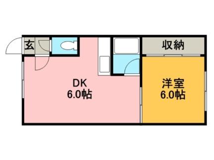 シティハイムハーモネート 102｜北海道札幌市手稲区曙五条１丁目(賃貸アパート1DK・1階・24.86㎡)の写真 その2