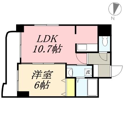 ティアラＮ6 503｜北海道札幌市中央区北六条西１３丁目(賃貸マンション1LDK・5階・39.20㎡)の写真 その2