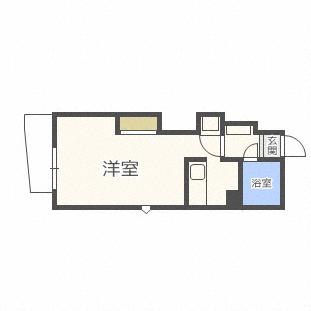 ダイコービル 502 ｜ 北海道札幌市中央区北一条西１９丁目（賃貸マンション1K・5階・24.81㎡） その2