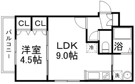 ルーエ北円山 0202｜北海道札幌市中央区北四条西２７丁目(賃貸マンション1LDK・2階・30.50㎡)の写真 その2