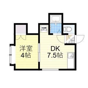 サンモール南8条 301｜北海道札幌市中央区南八条西９丁目(賃貸アパート1DK・3階・22.68㎡)の写真 その2