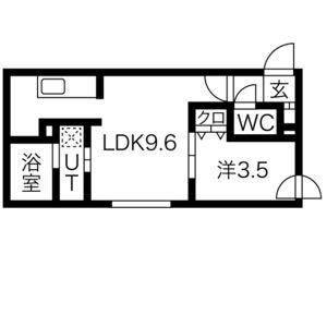 Ｈａｒｎｅｓｓ北1条（ハーネスキタ1ジョウ） 301 ｜ 北海道札幌市中央区北一条東１２丁目（賃貸マンション1LDK・3階・30.02㎡） その2