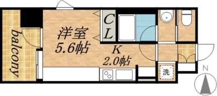 ＬＡＶＩＴＡ410 201｜北海道札幌市中央区南四条西１０丁目(賃貸マンション1K・2階・20.04㎡)の写真 その2