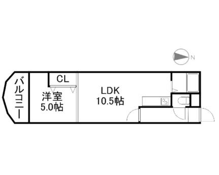 ミラバ札幌中央 203｜北海道札幌市中央区北六条西１０丁目(賃貸マンション1LDK・2階・33.67㎡)の写真 その2