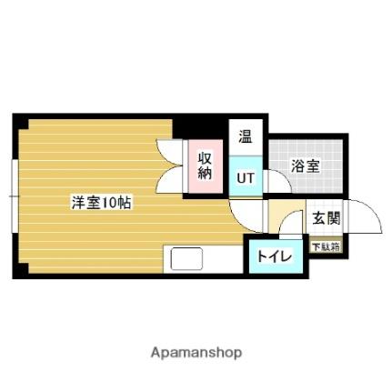 明星マンション ｜北海道岩見沢市美園一条１丁目(賃貸マンション1R・5階・22.25㎡)の写真 その2