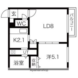 幌平橋駅 5.0万円