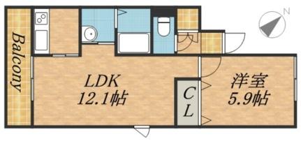 アイビル2 301｜北海道札幌市西区発寒六条９丁目(賃貸マンション1LDK・3階・40.01㎡)の写真 その2