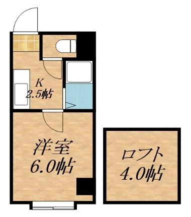 クロスコート 401｜北海道札幌市中央区南八条西１３丁目(賃貸マンション1K・4階・20.25㎡)の写真 その2