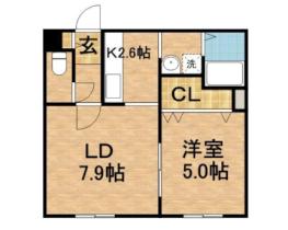 Ｇアメニティーズ南4条 102 ｜ 北海道札幌市中央区南四条西１４丁目（賃貸マンション1LDK・1階・35.04㎡） その2