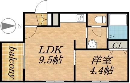 札幌レジデンス知事公館 1001｜北海道札幌市中央区北一条西１６丁目(賃貸マンション1LDK・10階・31.50㎡)の写真 その2