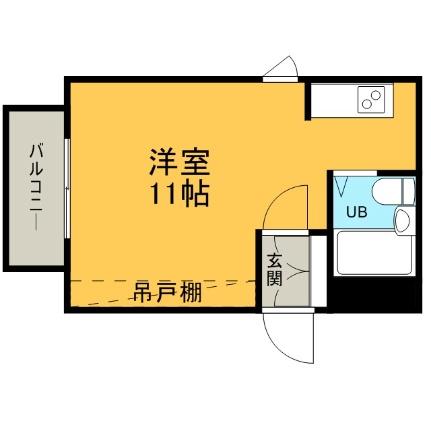 ラミアール円山 101｜北海道札幌市中央区南五条西２６丁目(賃貸マンション1K・1階・20.88㎡)の写真 その2