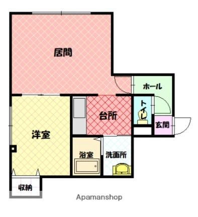 パラッツオ 202｜北海道旭川市住吉四条１丁目(賃貸マンション1LDK・2階・40.90㎡)の写真 その2