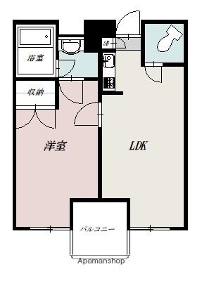 リオ・グランデ 112｜北海道旭川市豊岡八条３丁目(賃貸マンション1LDK・1階・45.30㎡)の写真 その2