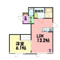 ＴＨＲＥＥ　ＡＲＲＯＷＳ 101 ｜ 北海道旭川市東四条４丁目（賃貸アパート1LDK・1階・42.31㎡） その2