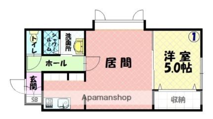 ＡＭＵ5・23 ｜北海道旭川市五条通２３丁目(賃貸マンション1LDK・2階・43.47㎡)の写真 その2