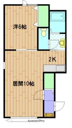 フォレストコーポ末広東 101｜北海道旭川市末広東三条４丁目(賃貸アパート1LDK・1階・39.75㎡)の写真 その2