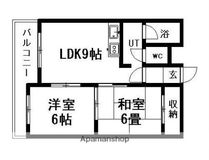 北海道札幌市豊平区福住二条１丁目(賃貸マンション2LDK・4階・56.91㎡)の写真 その2