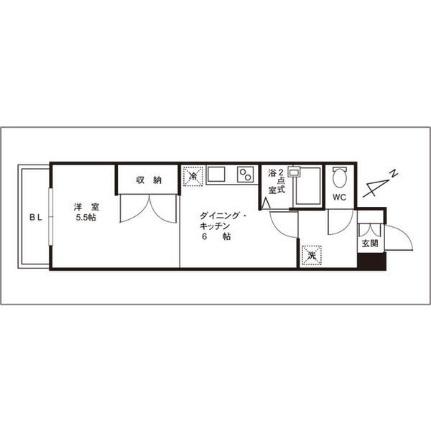 オクタワーズ野幌イーストタワー 303｜北海道江別市野幌末広町(賃貸マンション1DK・3階・24.79㎡)の写真 その2