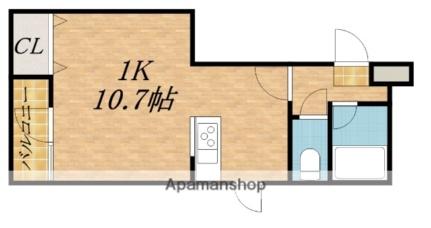 ベルメゾン北22条 405｜北海道札幌市北区北二十二条西８丁目(賃貸マンション1K・4階・25.80㎡)の写真 その2