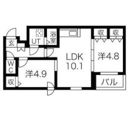 🉐敷金礼金0円！🉐Ｔｒｅｖｅｎｔｉ美術館西