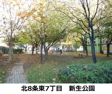 画像18:新生公園(公園)まで132m