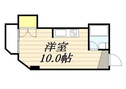 クレストコート北大前 804｜北海道札幌市北区北十八条西５丁目(賃貸マンション1R・8階・19.44㎡)の写真 その2