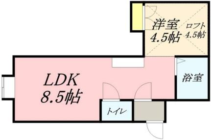 ＡＭＳ緑Ｂ棟 0104｜北海道小樽市緑１丁目(賃貸アパート1DK・2階・35.70㎡)の写真 その2