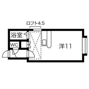 マクセル36　100 201｜北海道札幌市豊平区月寒東一条３丁目(賃貸アパート1R・2階・33.17㎡)の写真 その2