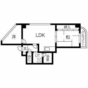 ブルームハイツ豊平 0501｜北海道札幌市豊平区豊平三条６丁目(賃貸マンション2LDK・5階・56.00㎡)の写真 その2