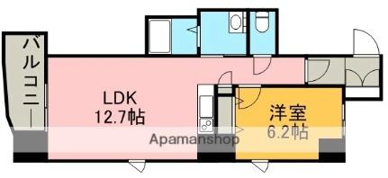 北海道札幌市東区北七条東３丁目(賃貸マンション1LDK・4階・40.59㎡)の写真 その2