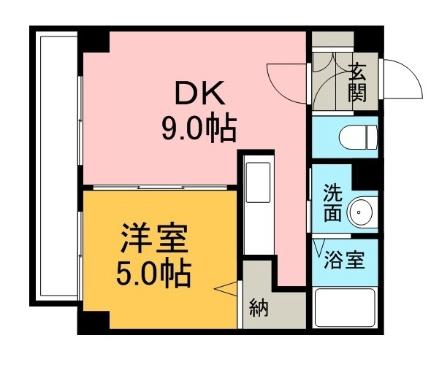 ＫレジデンスＮ23（旧サムティレジデンスＮ23） 705｜北海道札幌市北区北二十三条西４丁目(賃貸マンション1LDK・7階・31.92㎡)の写真 その2