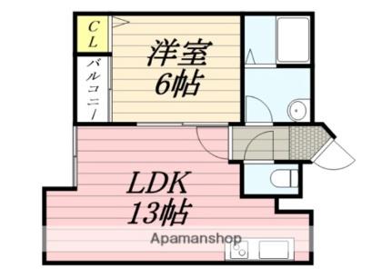 ベルファーレ発寒 405｜北海道札幌市西区発寒四条７丁目(賃貸マンション1LDK・4階・37.26㎡)の写真 その2