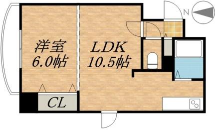 コトン大通中央 801 ｜ 北海道札幌市中央区南一条西１１丁目（賃貸マンション1LDK・8階・33.52㎡） その2