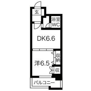 ベストＬ表参道 1002｜北海道札幌市中央区北一条西２２丁目(賃貸マンション1DK・10階・28.00㎡)の写真 その2