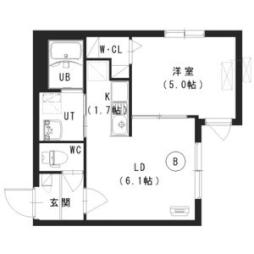 発寒南駅 5.4万円