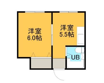 グランメール琴似 301｜北海道札幌市西区八軒二条東１丁目(賃貸マンション1DK・3階・20.15㎡)の写真 その2